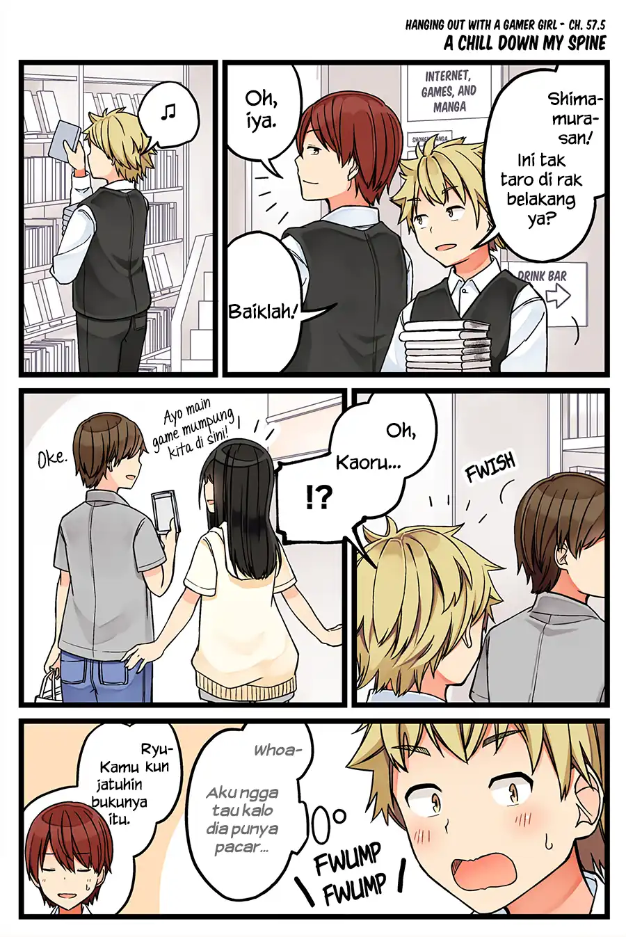 Hanging Out with a Gamer Girl Chapter 57.5 Gambar 2